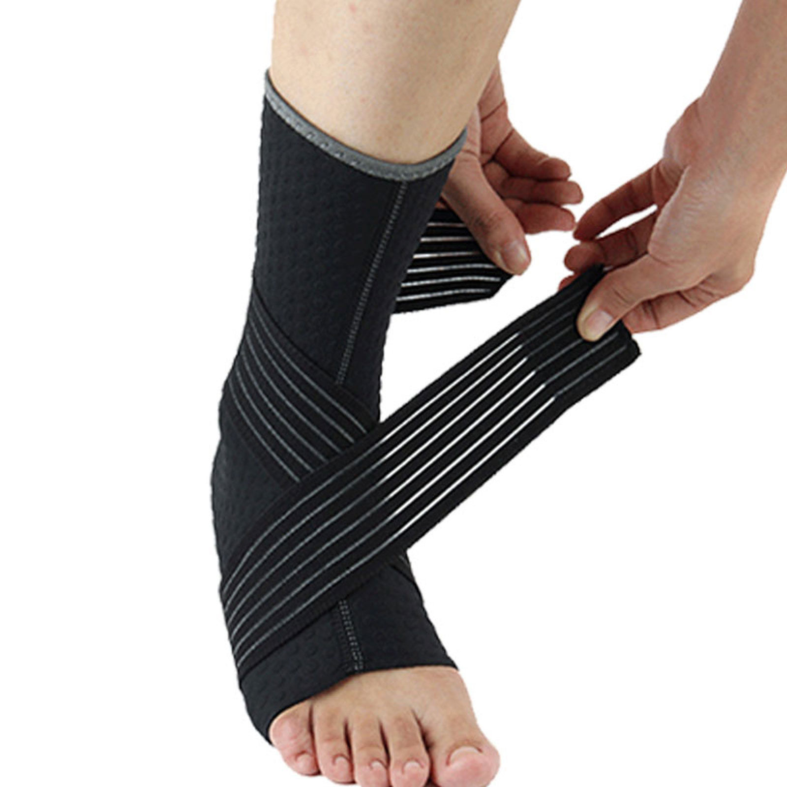 2x Ankle Support Brace Nuova Health