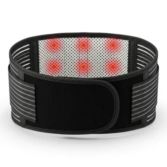 Lower back support belt