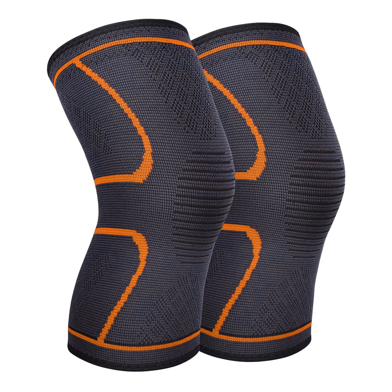 2x Knee Sleeve Compression Brace Support For Sports Joint Pain Arthritis Relief 