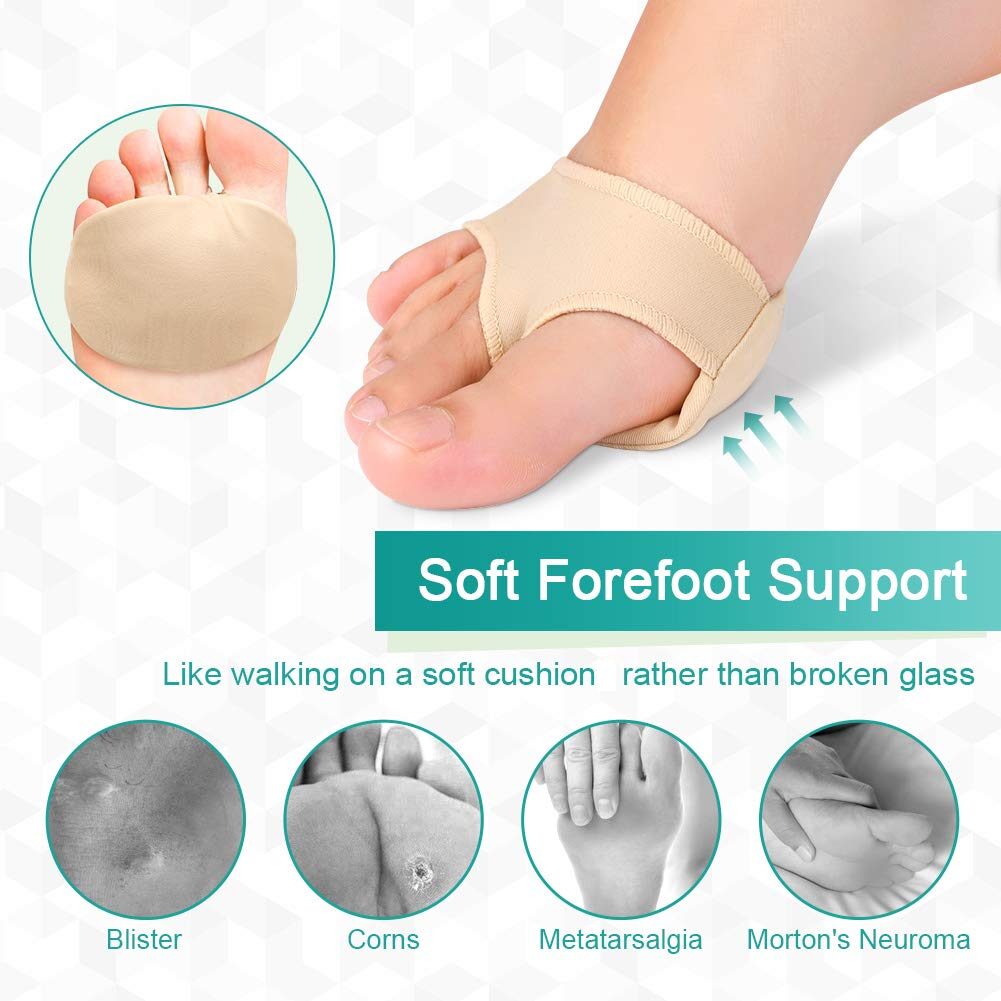 Gel Morton's Neuroma Pads with Metatarsal Support - Nuova Health