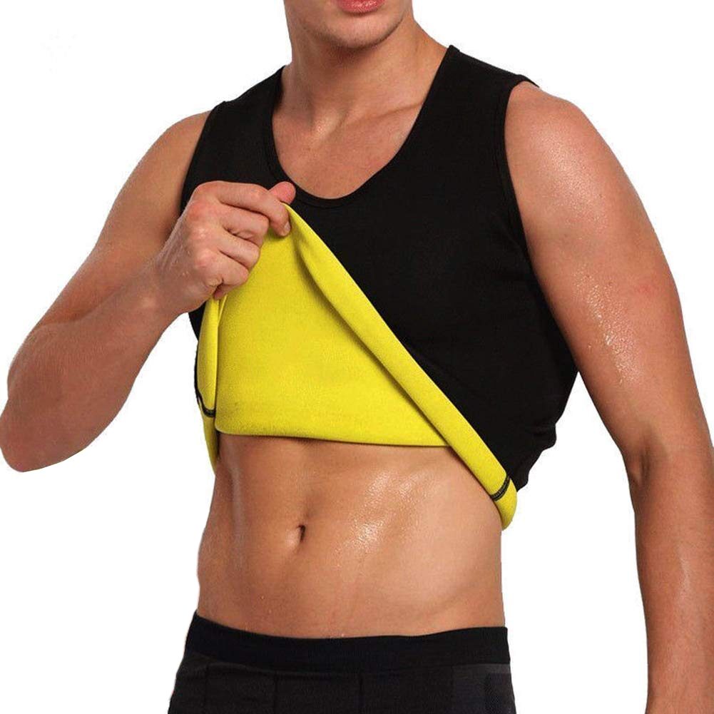 Fast Shipping M-xxl Men's Compression Vest Slimming Body Shaper