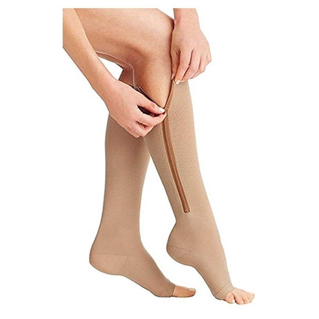 Knee High Compression Leg Support Hosiery Stockings & Socks for Varicose  Veins & Swollen legs - Nuova Health
