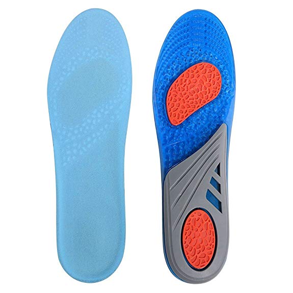 Massaging Gel Insoles for Sore, Tired 