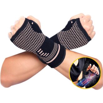 copper wrist support sleeves