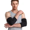 Man wearing our elbow support compression sleeves