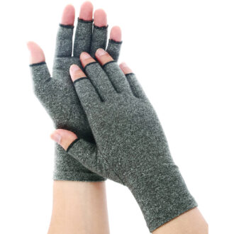 Computer gloves for typing on a keyboard to prevent hand cramps and pain