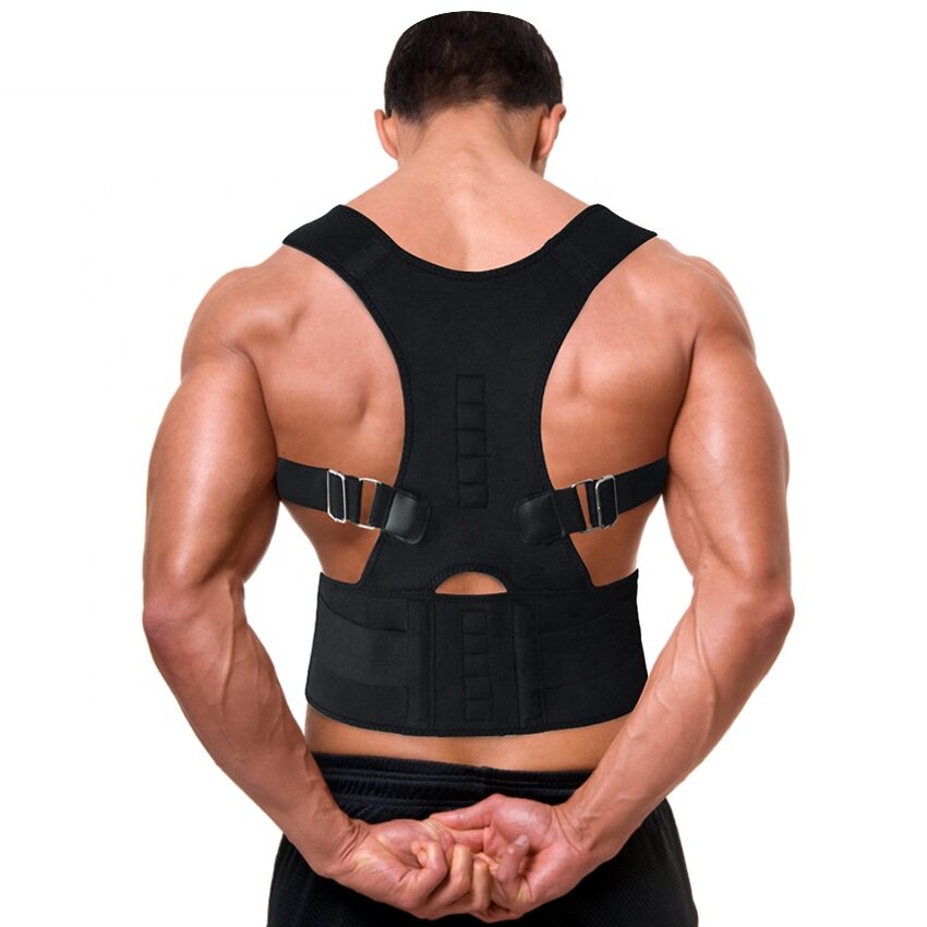 Fully Adjustable Magnetic Orthopedic Posture Corrector for Men