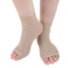 Picture of gel heel support socks for lace bit and heel and ankle protection