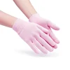 product image of the spa gloves being worn on hands