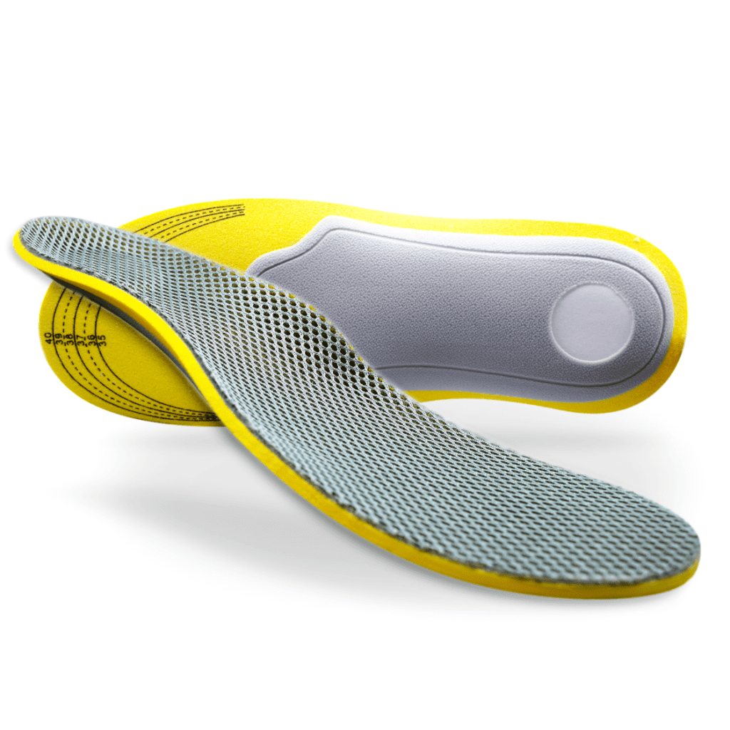 Orthotic arch support insoles