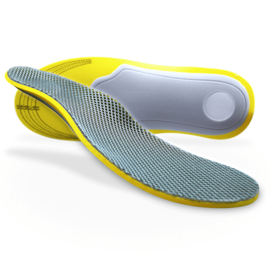Orthotic arch support shoe insoles for flat feet, plantar fasciitis, supination and overpronation
