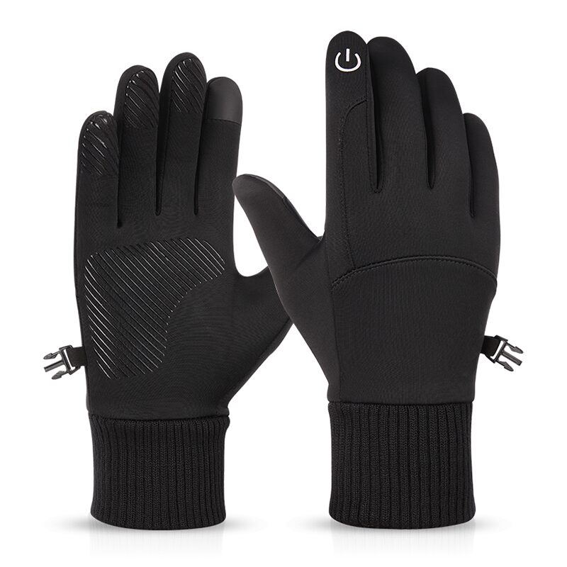 Winter cold weather resistant thermal gloves for men and women