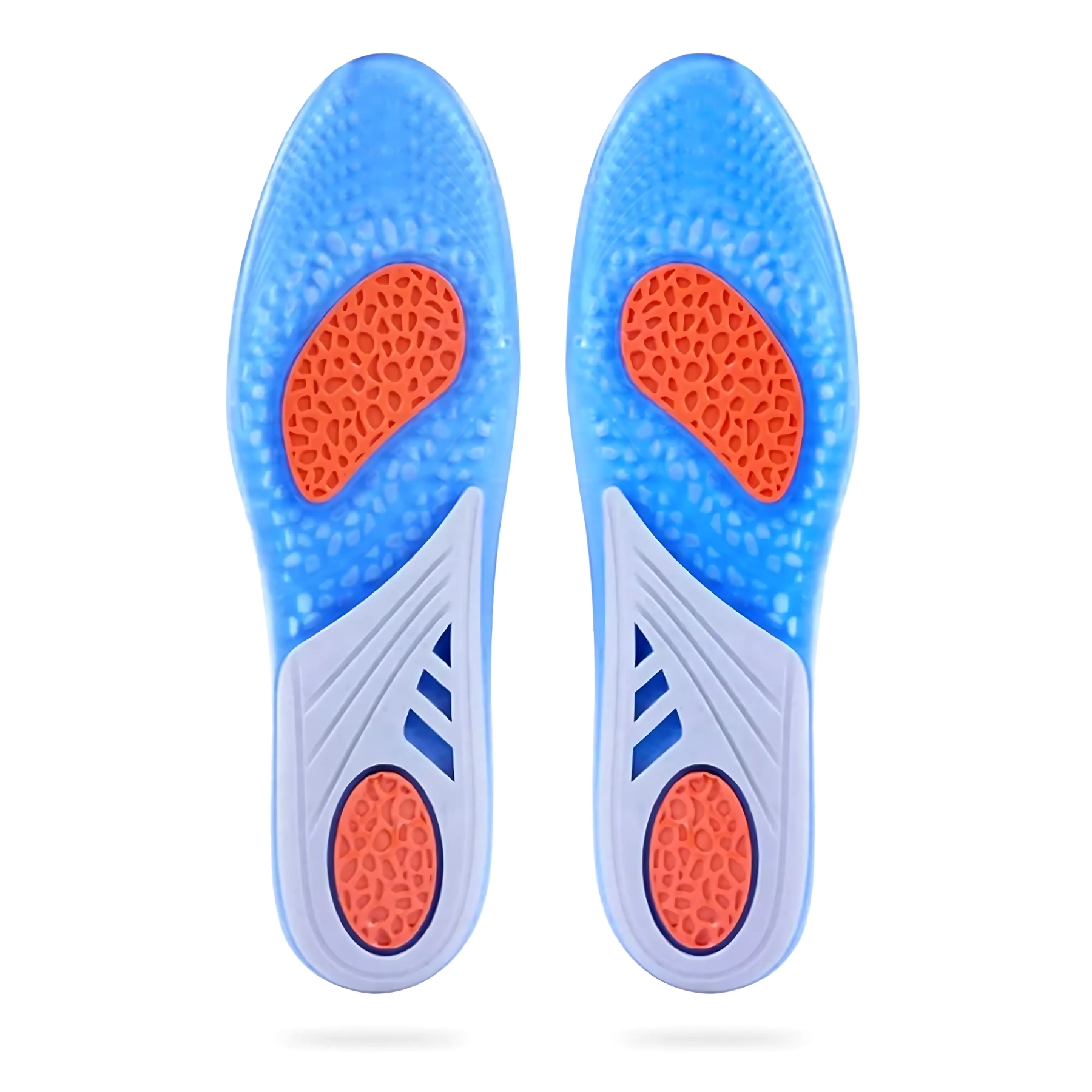 Gel comfort shoe insoles for neuropathy