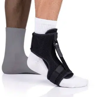 Main picture of our Foot Drop Splint for both men and women.